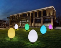 Светильник Яйцо 54х95 питание от 220, RGB